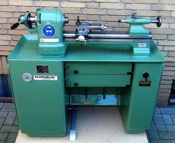 Фото токарного верстата Schaublin 102-80